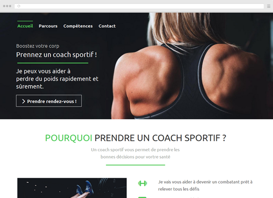 Wie eine Website für Sporttrainer und Fitness schaffen